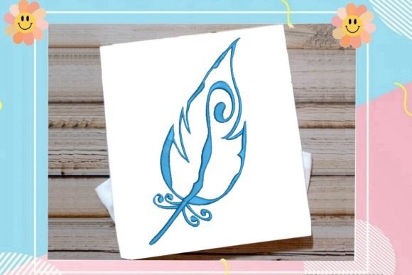 Delicate Blue Feather Review