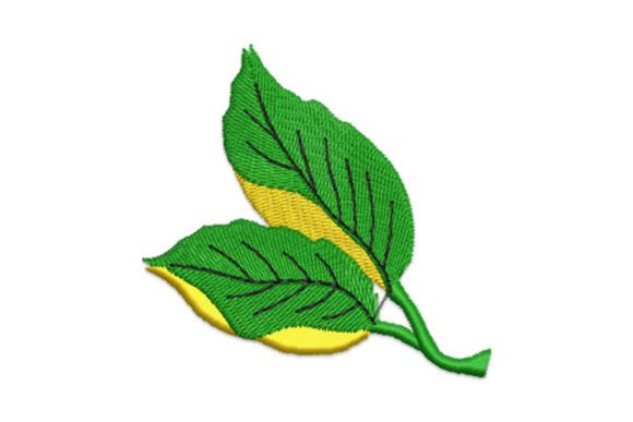 Leaf: A Cozy Embroidery Design
